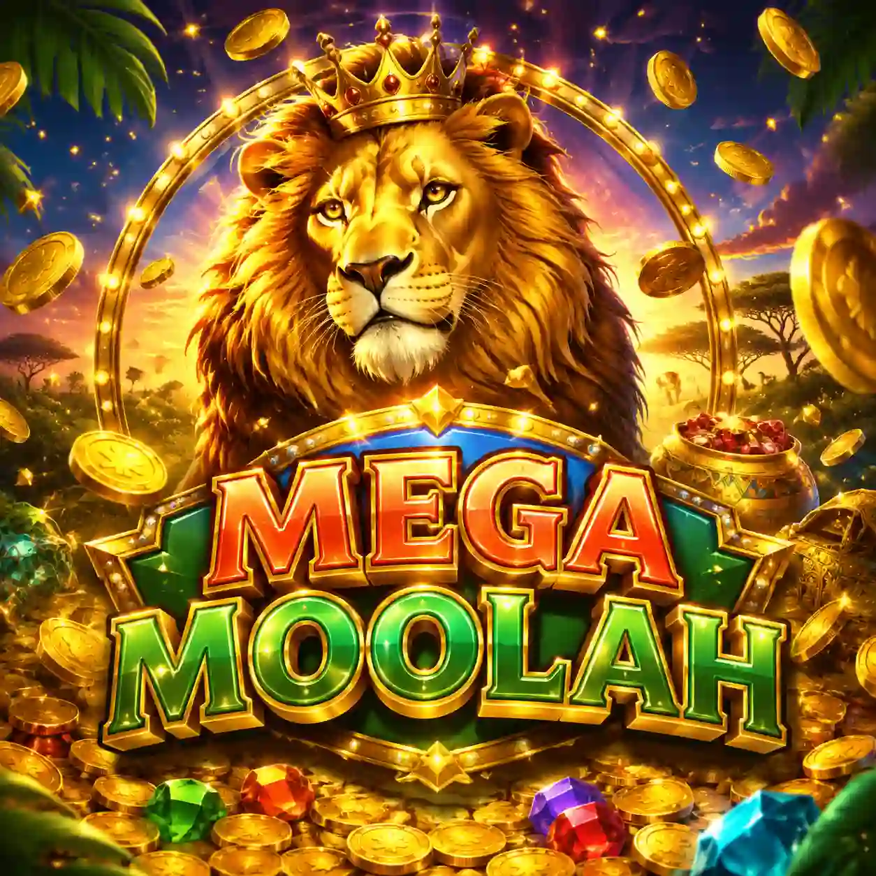 Slot Mega Moolah com jackpot progressivo milionário