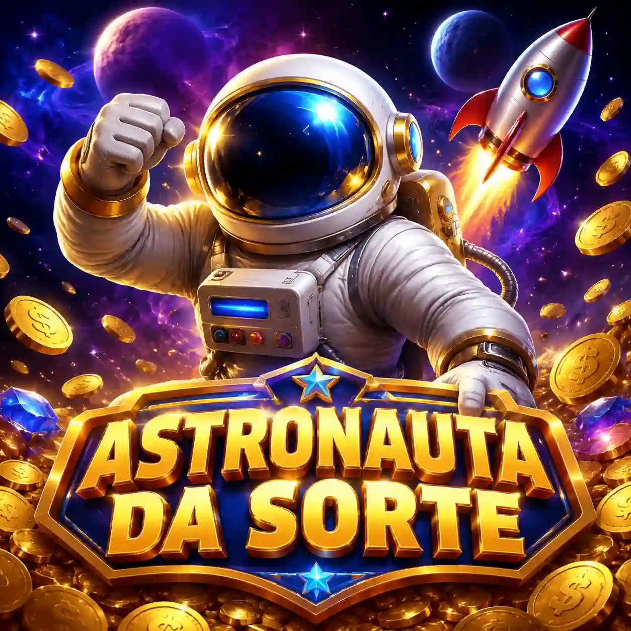 Spaceman, crash game alternativo com astronauta da Pragmatic Play