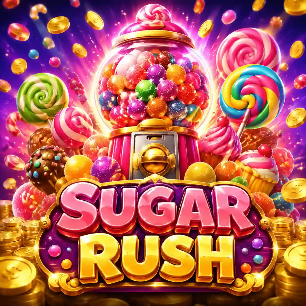 Slot Sugar Rush com compra de bônus